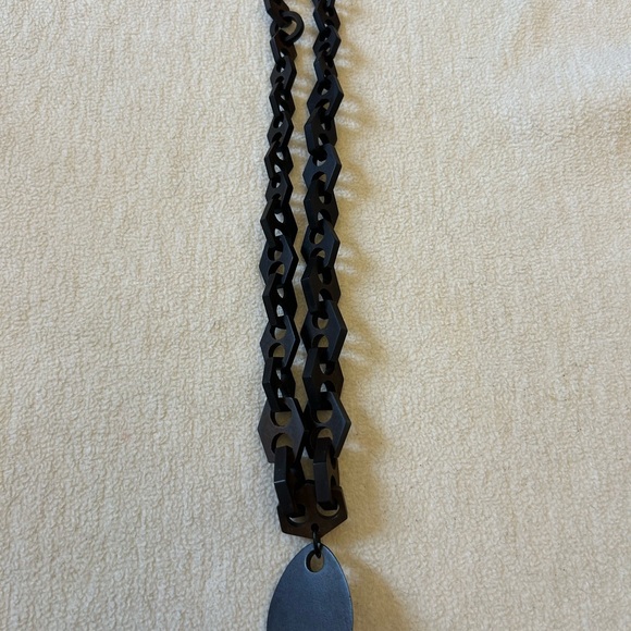 Victorian Vulcanite Necklace main image 1